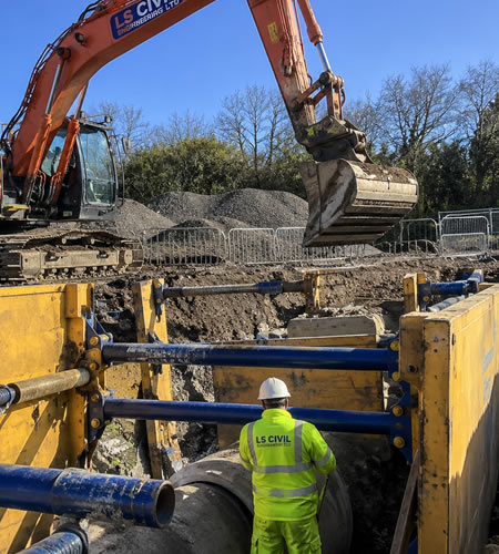 Foundations and concrete bases in West Wales