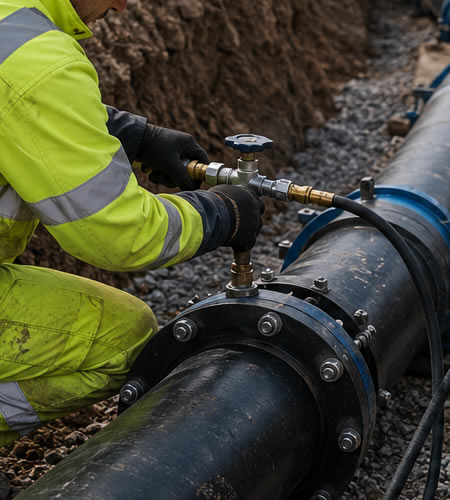 Sewer pipework testing and inspection